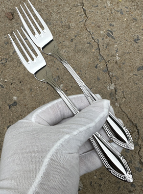 【绝版好货】德国Zepter 18-10不锈钢牛排叉子成人吃饭叉意面叉子