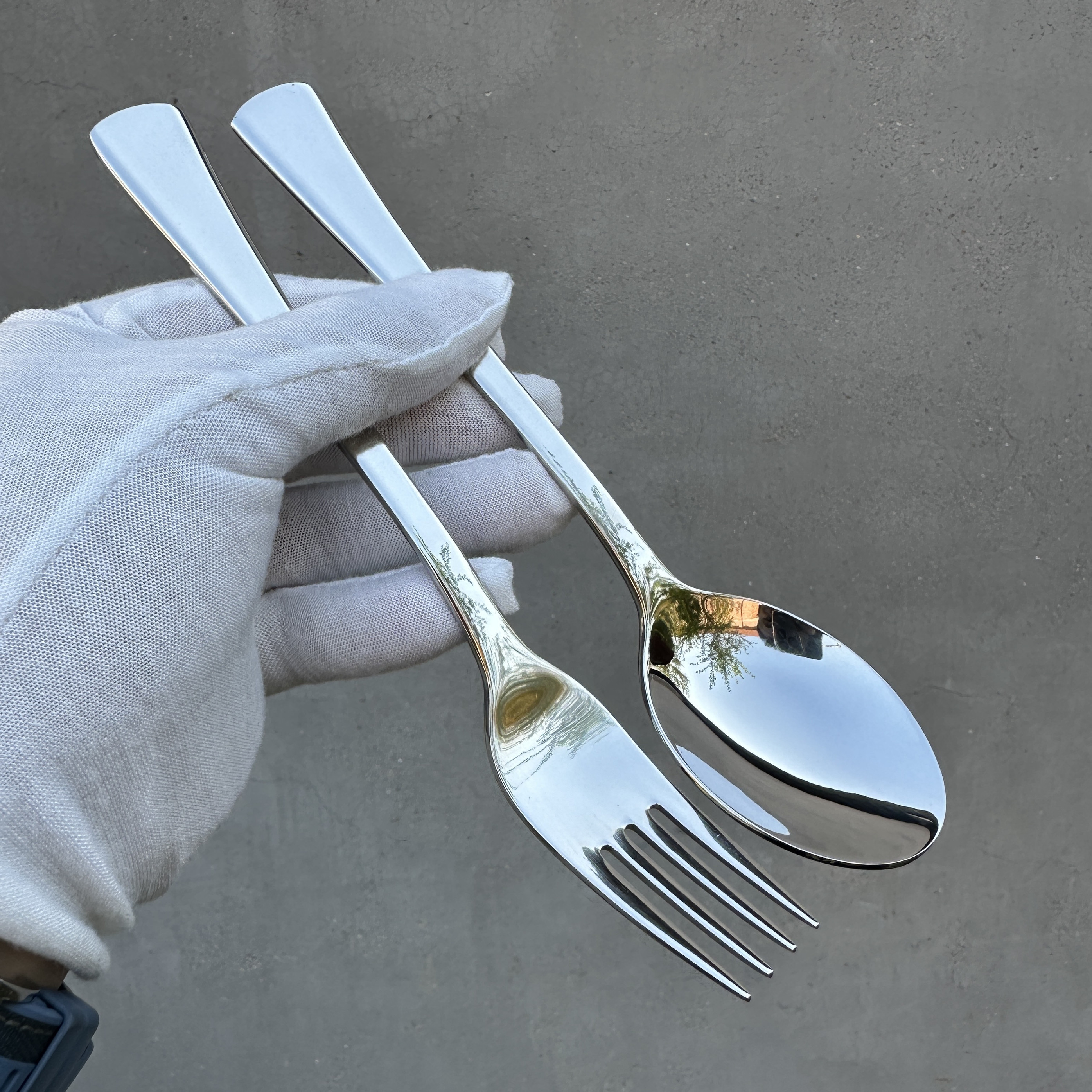 CLASS 18-10不锈钢西餐勺主餐勺子汤勺牛排叉意大利面叉子简约款