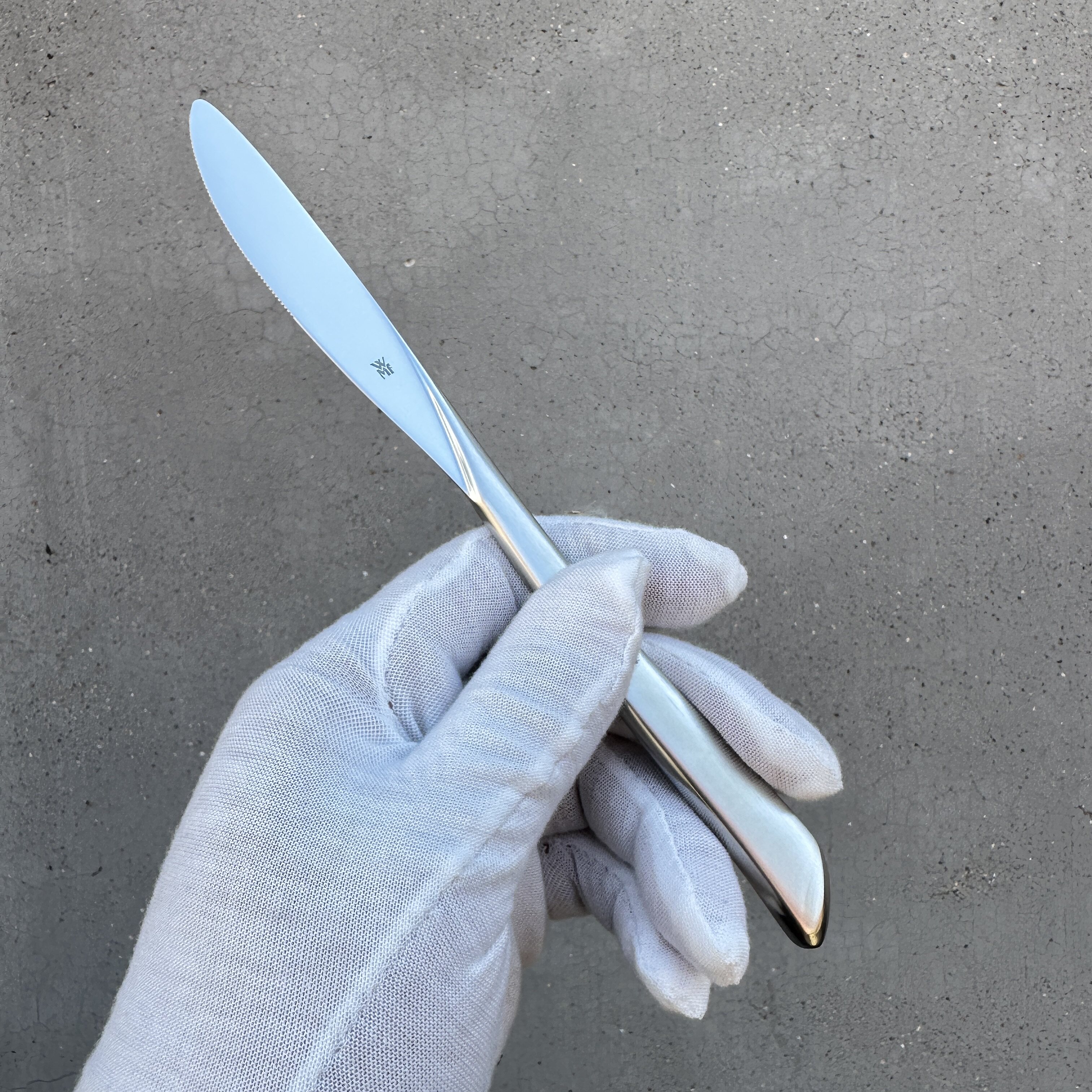 德国WMF不锈钢牛排刀西餐刀主餐刀成人牛扒酒店餐厅刀具【小瑕】