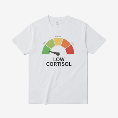 Low Cortisol Level Meme T Shirt男女时尚酷炫休闲纯棉短袖T恤