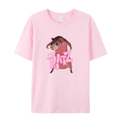 T恤男女跨境电商热卖 RATZ 上衣棉 summer femme短袖 animal kawaii