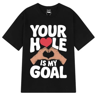 夏季 短袖 棉质男女通用嘻哈上衣 梗图男女宽松时尚 搞笑简约T恤