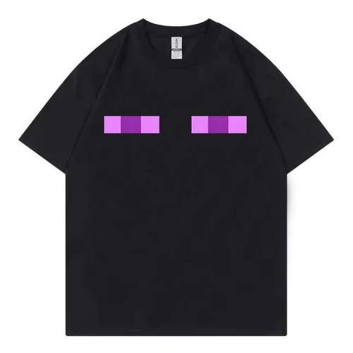 我的世界MC苦力怕游戏周边短袖t恤衫男女cos休闲纯棉半袖衣服宽松