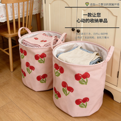 脏衣篓家用脏衣服可折叠洗衣防水篮子ins风宿舍玩具整理桶收纳筐