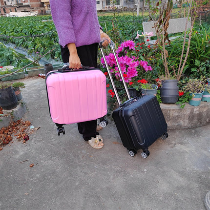团购14寸小型行李箱轻便旅行登机箱男女迷你密码拉杆16皮箱子定制