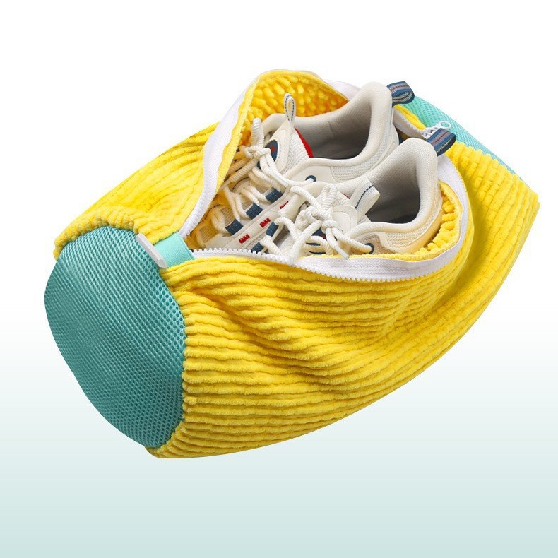 洗鞋神器洗衣机防变形护洗袋家用过滤加厚软毛鞋刷洗鞋袋可机洗