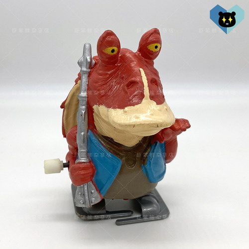 旧货星球大战jarjarQ版胶玩具