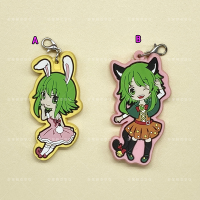 散货 vocaloid Megpoid GUMical 虚拟歌手 GUMI 动漫周边橡胶挂件