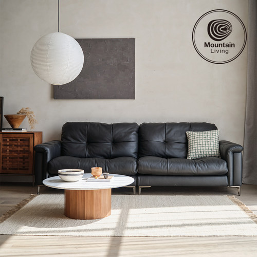 MountainLiving头层牛皮真皮沙发