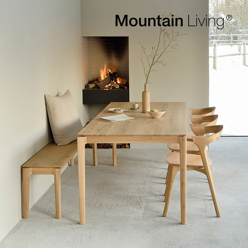 MountainLiving进口橡木长凳