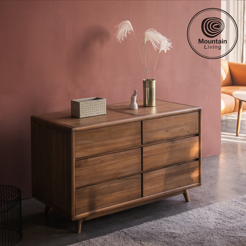 MountainLiving进口柚木六斗柜