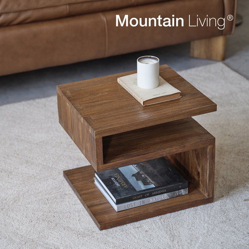 MountainLiving进口柚木实木边几