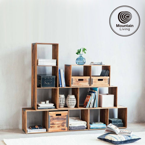 MountainLiving进口柚木置物架
