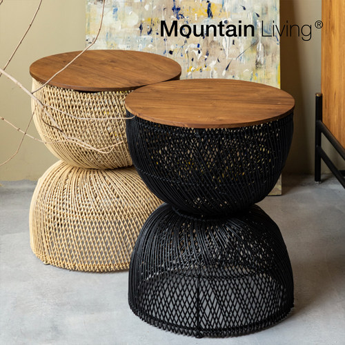 MountainLiving进口柚木边几