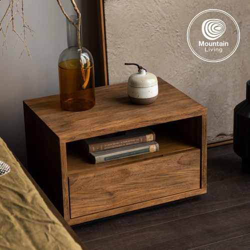 MountainLiving进口柚木床头柜