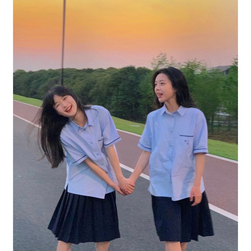 原创泰国式日系百褶裙套装jk制服