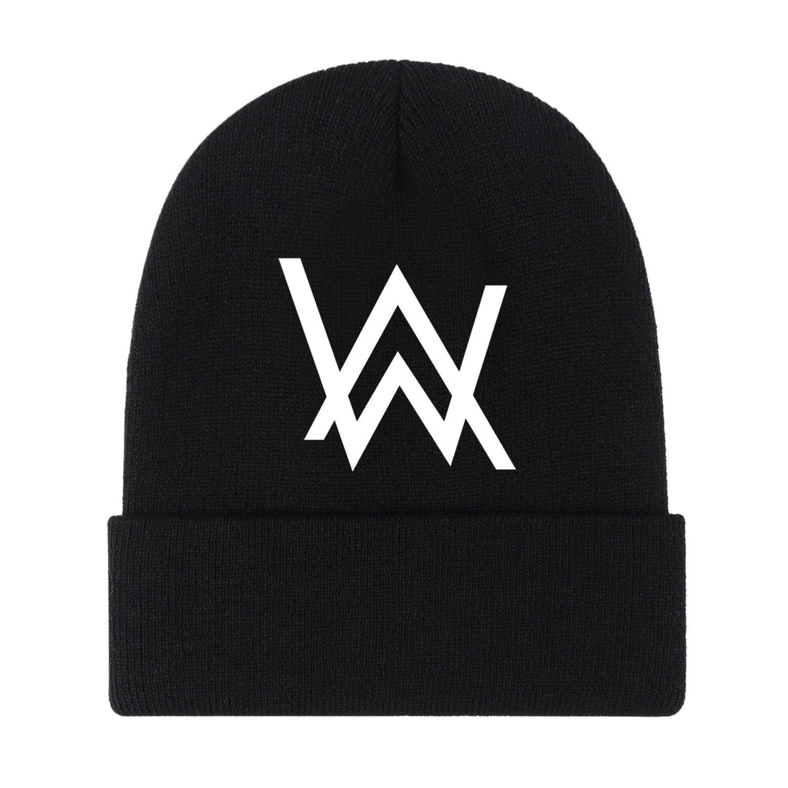 嘉豪帽子口罩同款艾伦沃克DJ针织帽男女AlanWalker毛线帽舞团潮流