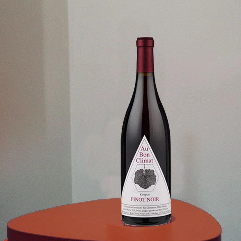 美国加州奥邦酒庄俄勒冈黑皮诺干红葡萄酒AuBon ClimatOregon18年