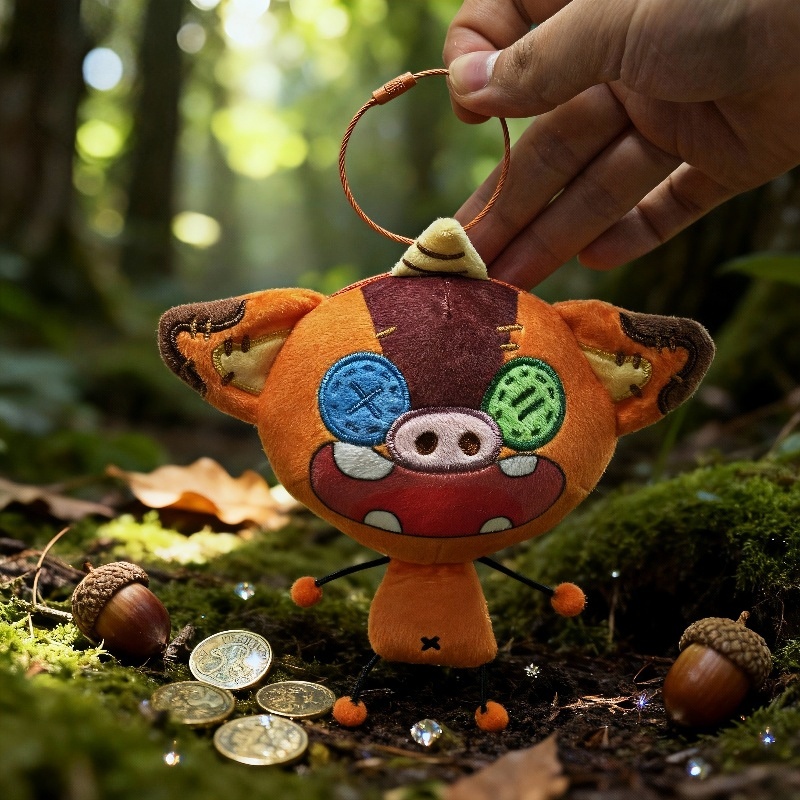 原创波克布林零钱包挂件塞尔达传说周边背包挂饰小鼻嘎情侣款送礼