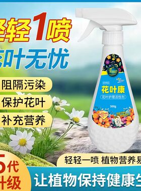 花叶康护理活性剂叶康灵花卉绿植杀灰霉叶斑黑斑白粉清菌通用喷剂