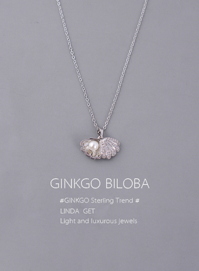 韩925纯银珍珠项链女夏锁骨链