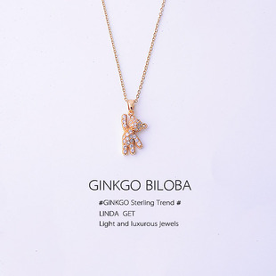 摘星小熊精致925纯银项链女轻奢小众时尚气质锁骨链送女友礼物ins