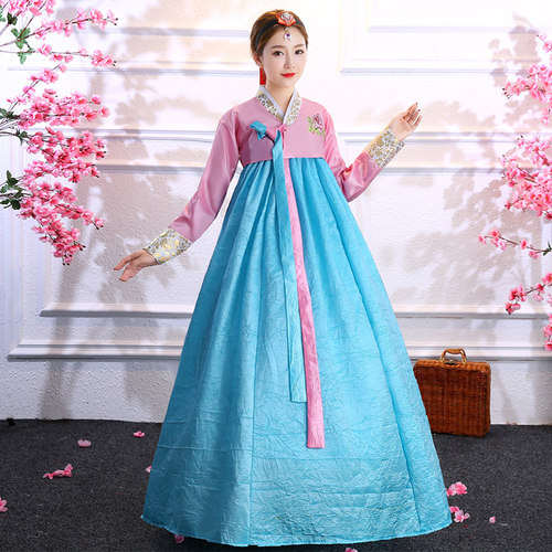 舞蹈韩服大长今舞台表演服裙子