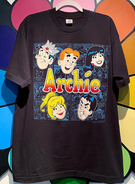 Archie Comics阿奇漫画经典潮牌短袖T恤hiphop嘻哈高级感美式半袖