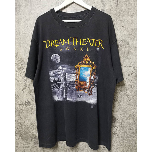 Dream Theater梦剧院乐队摇滚金属周边欧货大版短袖T恤春夏男女款