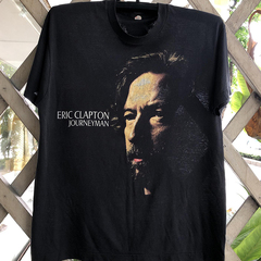 Eric Clapton埃里克·克莱普顿吉他之神人像摇滚纯棉嘻哈短袖T恤