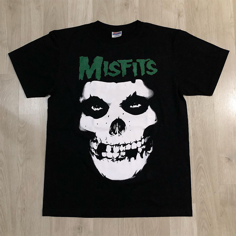 themisfits金属摇滚骷髅头印花