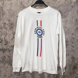 Oasis绿洲乐队周边美式街头oversize设计感印花重磅上衣情侣卫衣