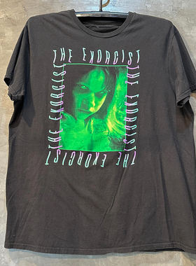 The Exorcist驱魔人经典恐怖系列电影短袖T恤BF风美式痞帅半袖潮