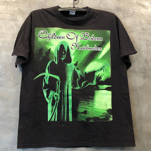 Children Of Bodom博多之子重金属乐队vintage短袖重磅潮牌高街t