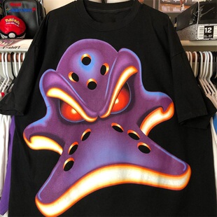 强队巨鸭奇兵Mighty Ducks欧美卡通动漫vintage复古潮流短袖T恤男