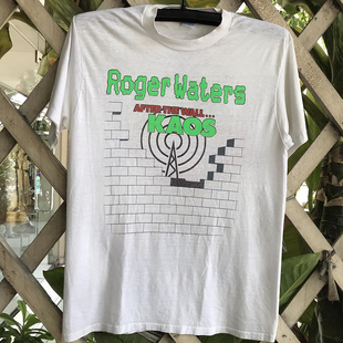 Roger Waters罗格·沃特斯摇滚歌手潮牌短袖美式vintage古着T恤潮