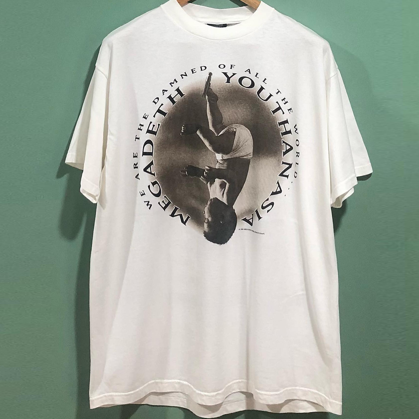 麦格帝斯乐队美式重磅棉短袖T恤