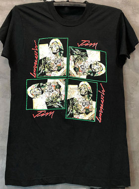 The Doors大门乐队周边经典潮牌印花短袖美式vintage古着摇滚T恤