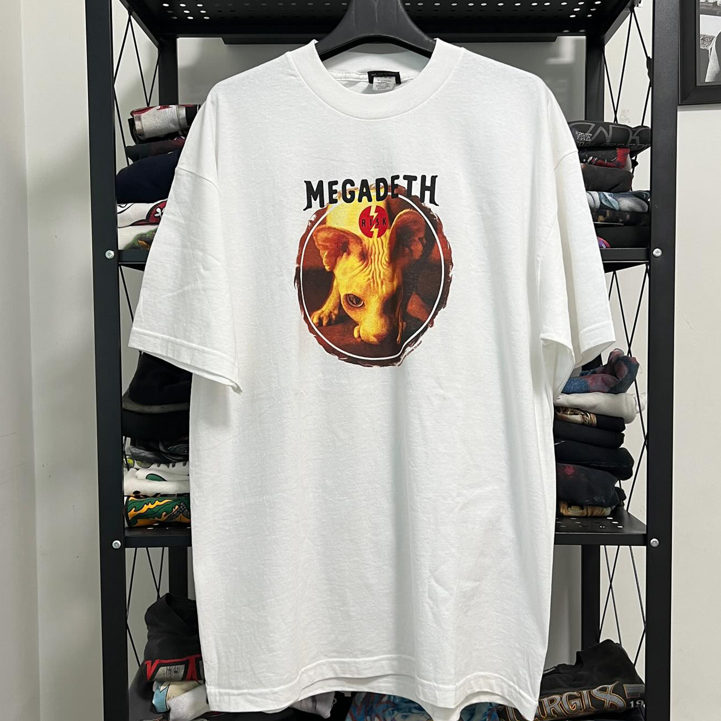 麦格帝斯乐队美式重磅棉短袖T恤