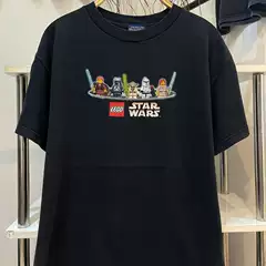 American Tv Series Star Wars Star Wars Movie Merchandise Cec Trendy Short-Sleeved Street Vintage Retro T-Shirt for Men