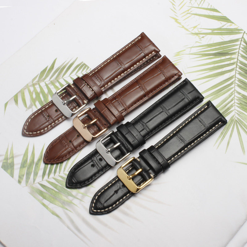 品缇代用雅克德罗星辰/大秒针 J007030242系列手表带精钢针扣20mm