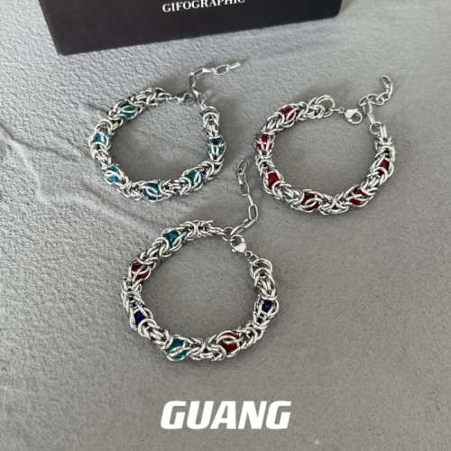 高级感龙骨手链钛钢不掉色