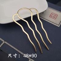 Электрофорез на четыре зуба из чистой меди, золото KC, 1 шт.