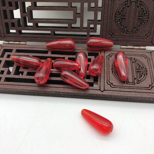 古风琉璃水滴发簪步摇饰品配件