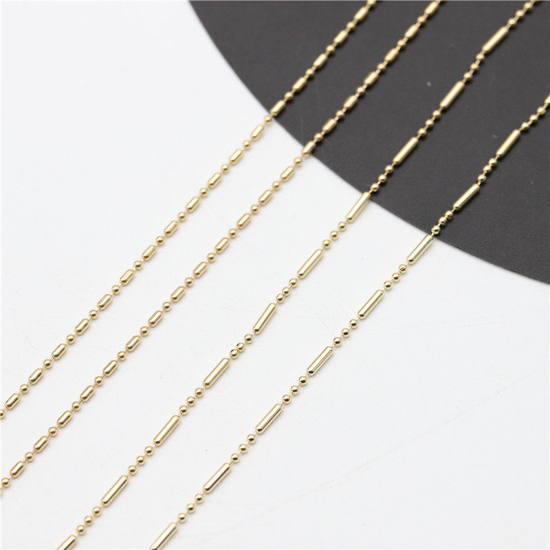 封油保色纯铜 1.5mm珠链 1:1 3:1 竹节链链条diy手工发簪流苏材料,饰品/流行首饰/时尚饰品新,其他DIY饰品配件,淘宝优惠券,粉丝福利购,淘宝优惠卷