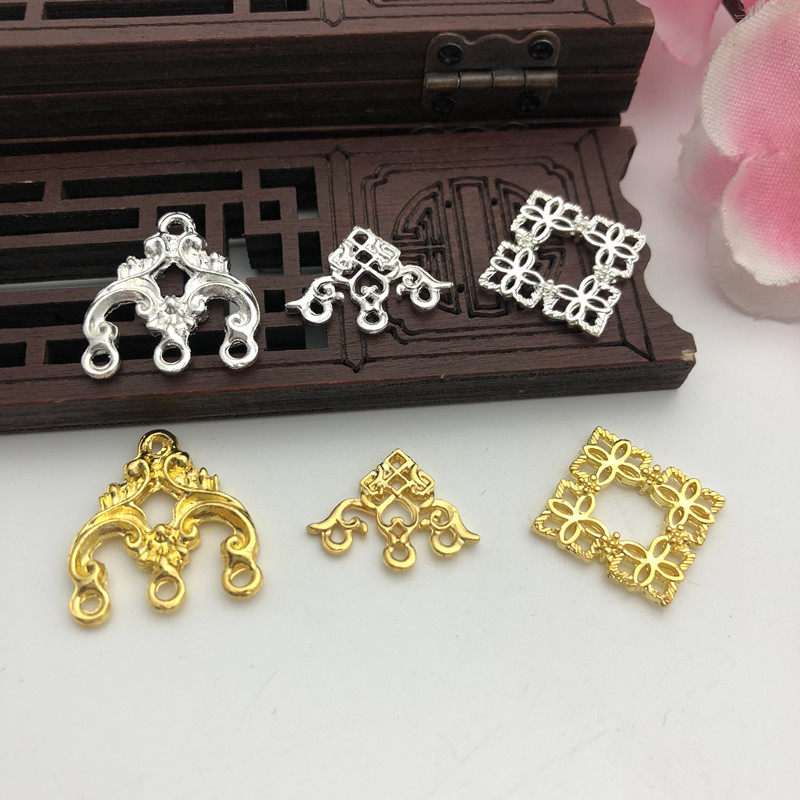 10个装 diy饰品配件封油保色合金古风发簪流苏吊牌多孔流苏连接片,饰品/流行首饰/时尚饰品新,其他DIY饰品配件,淘宝优惠券,粉丝福利购,淘宝优惠卷