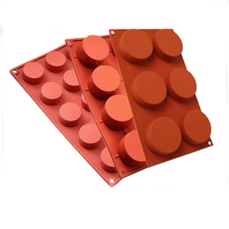 意大利Silikomart圆柱形硅胶模布丁慕斯磨具SF119/027/SF028/204