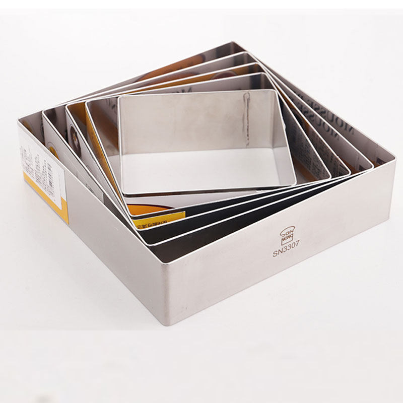 三能烘焙模具四方圈4 6 8 10 12 14寸正方形加高慕斯圈蛋糕切模,厨房/烹饪用具,烘焙模具,淘宝优惠券,粉丝福利购,淘宝优惠卷