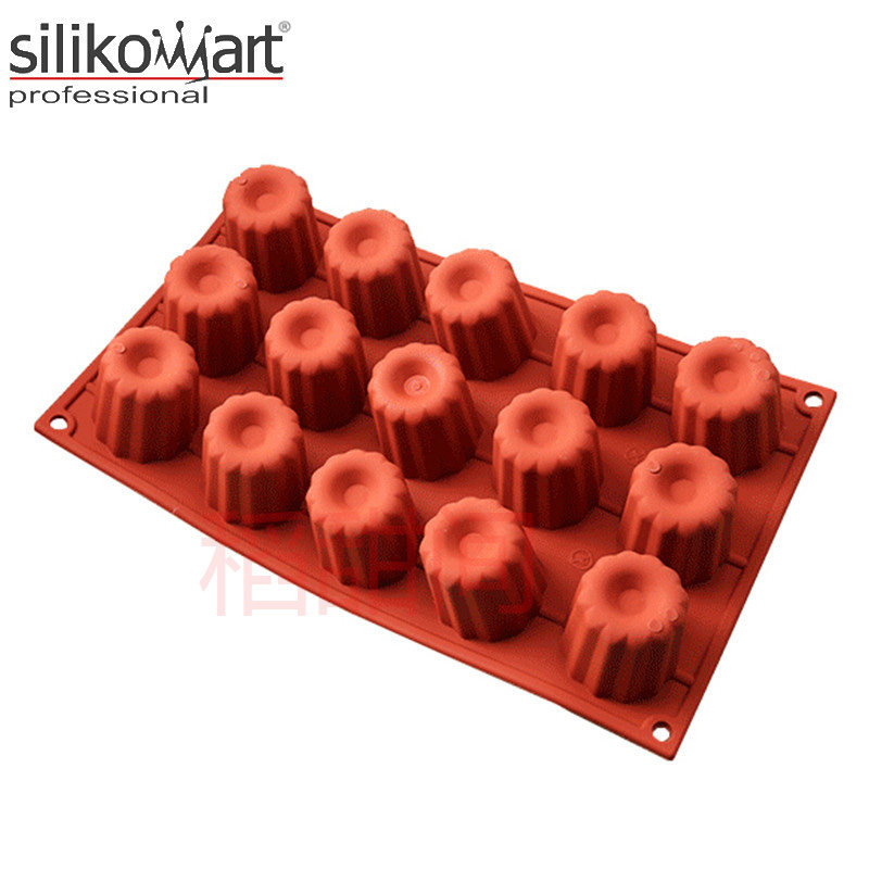 三能 意大利Silikomart 15连小花模硅胶模 慕斯蛋糕烘焙模具SF059