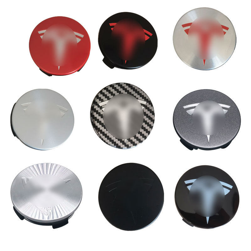 适用于特斯拉轮毂盖 56mm轮毂中心塑料盖轮毂盖Model3XST203